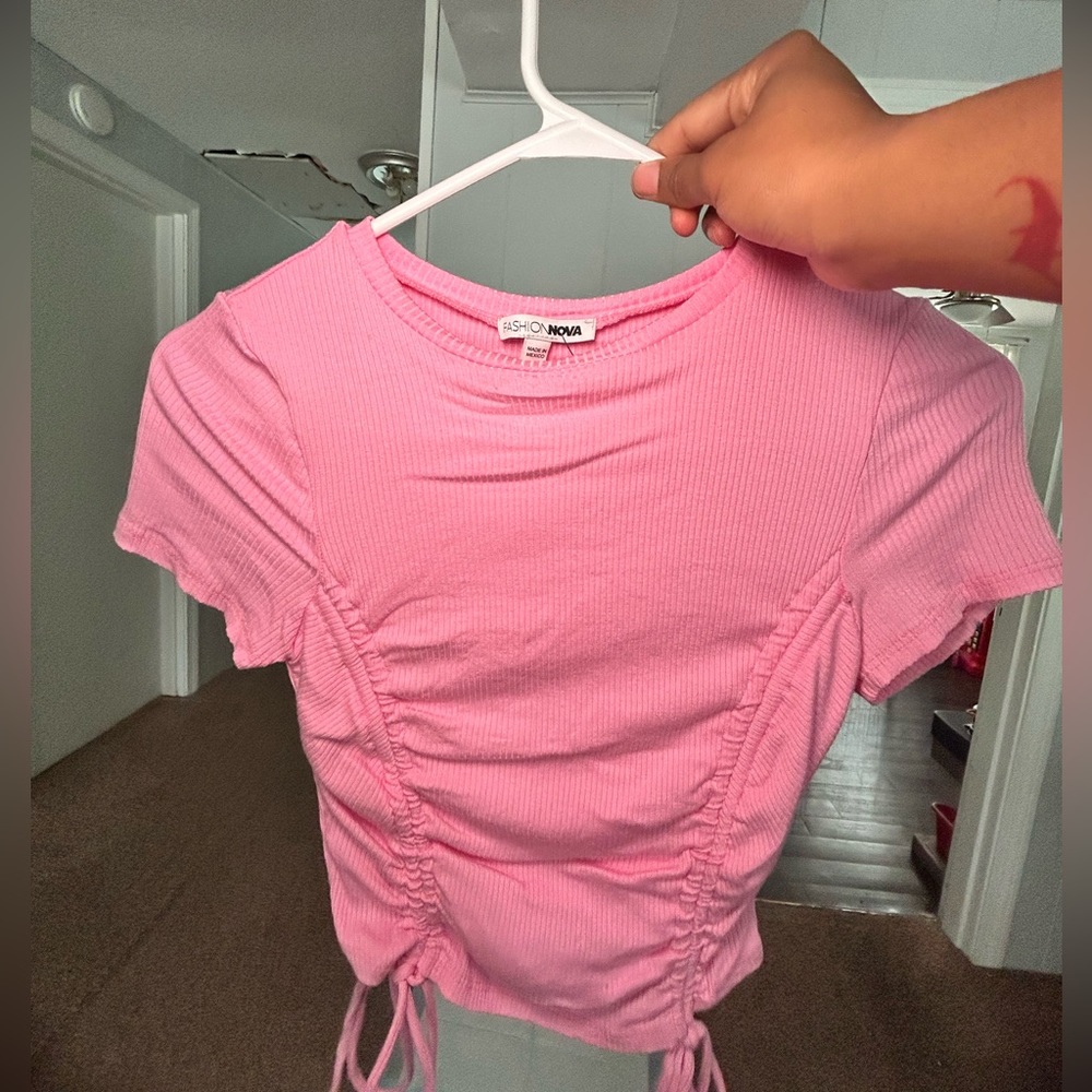 BRAND NEW! Fashion Nova Pink Two Piece Set